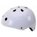 BMX Helmet Gloss White S/M